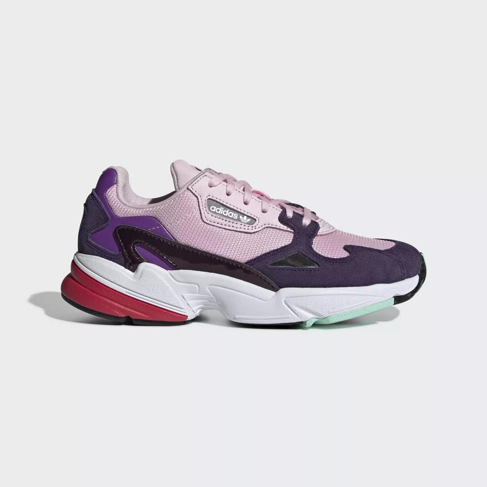 Adidas Falcon Tenis Rosas Para Mujer (MX-50028)